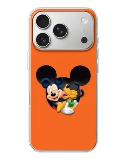 Чохол для iPhone 17 Pro з картинкою «Серце Міккі Мінні» Чохол для iPhone 17 Pro з картинкою «Серце Міккі Мінні»