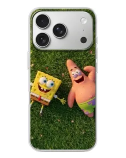 Чехол для iPhone 17 Pro с картинкой «Друзья на лужайке»