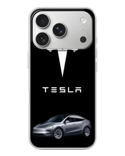 Чехол для iPhone 17 Pro с картинкой «Tesla Model Y» Чехол для iPhone 17 Pro с картинкой «Tesla Model Y»