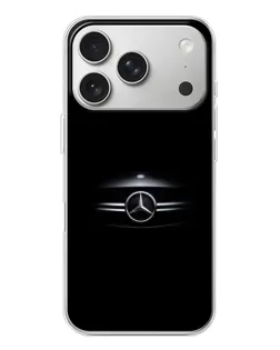 Чохол для iPhone 17 Pro з картинкою «Mercedes — абстрактні лінії»