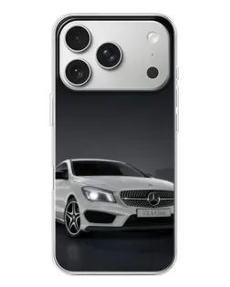 Чохол для iPhone 17 Pro з картинкою «Mercedes AMG GT Silver»