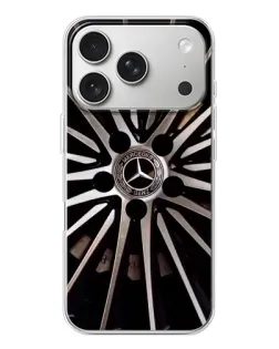 Чехол для iPhone 17 Pro с картинкой «Диск Mercedes»