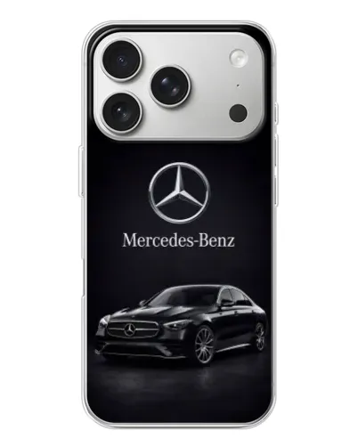 Чехол для iPhone 17 Pro с картинкой «Mercedes — решетка радиатора» Чехол для iPhone 17 Pro с картинкой «Mercedes — решетка радиатора»