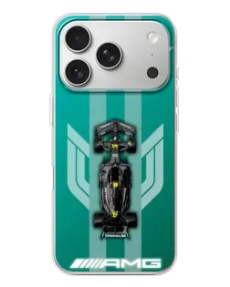 Чехол для iPhone 17 Pro с картинкой «Mercedes AMG Petronas»