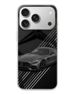 Чехол для iPhone 17 Pro с картинкой «Mercedes AMG — графика»