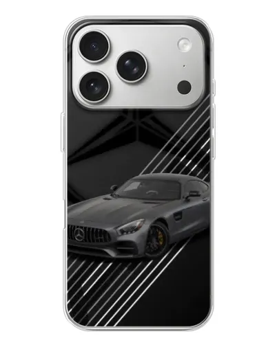 Чехол для iPhone 17 Pro с картинкой «Mercedes AMG — графика» Чехол для iPhone 17 Pro с картинкой «Mercedes AMG — графика»