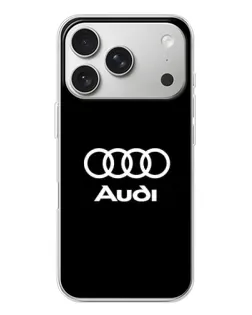 Чохол для iPhone 17 Pro з картинкою «Класичне лого Audi»