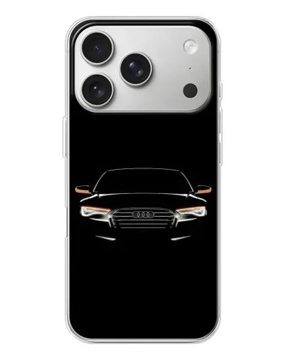 Чехол для iPhone 17 Pro с картинкой «Audi — ночной контур» Чехол для iPhone 17 Pro с картинкой «Audi — ночной контур»