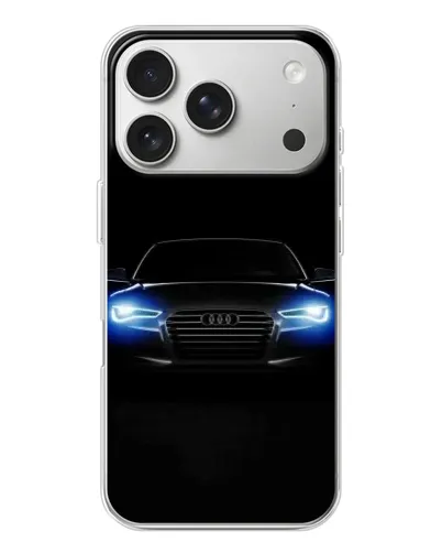 Чехол для iPhone 17 Pro с картинкой «Audi в неоне» Чехол для iPhone 17 Pro с картинкой «Audi в неоне»
