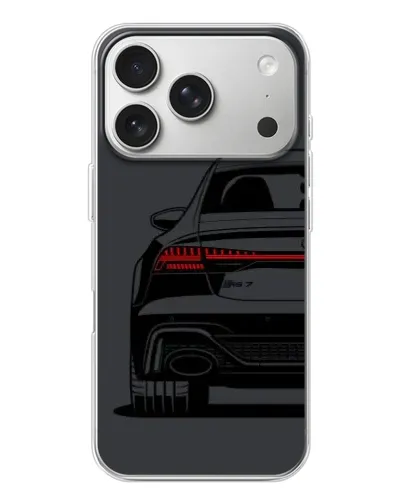 Чехол для iPhone 17 Pro с картинкой «Задняя часть Audi — арт» Чехол для iPhone 17 Pro с картинкой «Задняя часть Audi — арт»