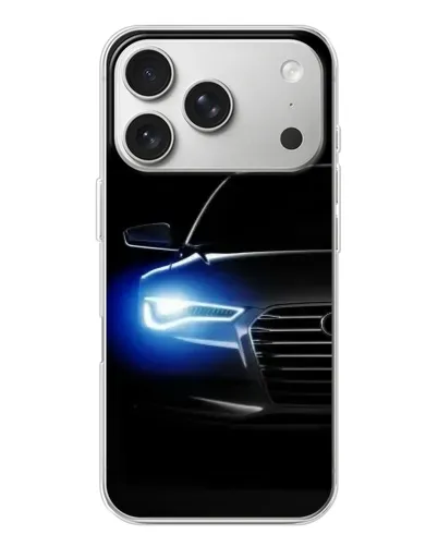 Чехол для iPhone 17 Pro с картинкой «Неоновый взгляд Audi» Чехол для iPhone 17 Pro с картинкой «Неоновый взгляд Audi»