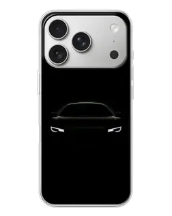 Чехол для iPhone 17 Pro с картинкой «Взгляд Audi в темноте»