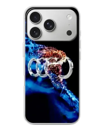 Чехол для iPhone 17 Pro с картинкой «Энергия лого Audi» Чехол для iPhone 17 Pro с картинкой «Энергия лого Audi»