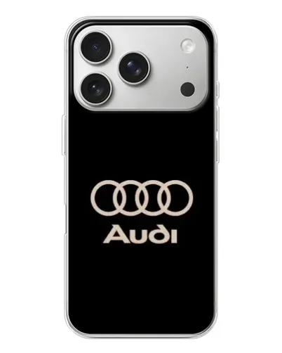 Чехол для iPhone 17 Pro с картинкой «Audi — золотой логотип» Чехол для iPhone 17 Pro с картинкой «Audi — золотой логотип»