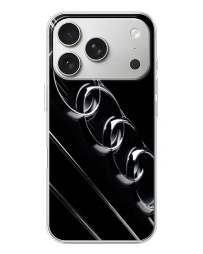Чехол для iPhone 17 Pro с картинкой «Audi — абстрактные кольца» Чехол для iPhone 17 Pro с картинкой «Audi — абстрактные кольца»