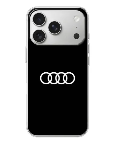 Чехол для iPhone 17 Pro с картинкой «Audi White Logo» Чехол для iPhone 17 Pro с картинкой «Audi White Logo»