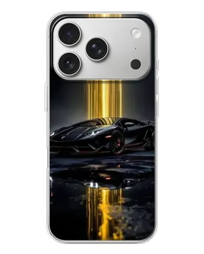 Чехол для iPhone 17 Pro с картинкой «Ночной Lamborghini драйв» Чехол для iPhone 17 Pro с картинкой «Ночной Lamborghini драйв»