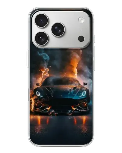 Чехол для iPhone 17 Pro с картинкой «Lamborghini дымная эстетика» Чехол для iPhone 17 Pro с картинкой «Lamborghini дымная эстетика»