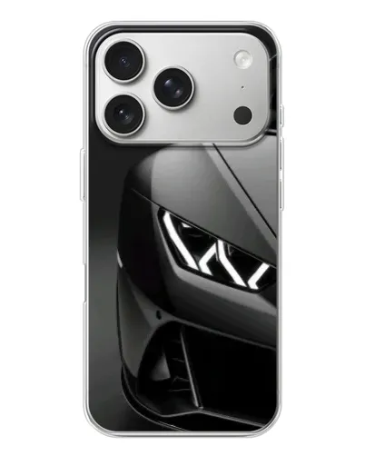 Чехол для iPhone 17 Pro с картинкой «Lamborghini фары детализация» Чехол для iPhone 17 Pro с картинкой «Lamborghini фары детализация»