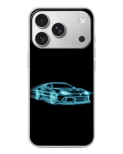 Чехол для iPhone 17 Pro с картинкой «Неоновый контур Lamborghini» Чехол для iPhone 17 Pro с картинкой «Неоновый контур Lamborghini»