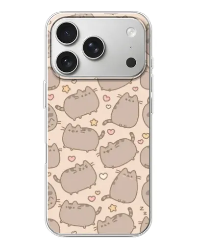Чехол для iPhone 17 Pro с картинкой «Маленькие Пушины» Чехол для iPhone 17 Pro с картинкой «Маленькие Пушины»