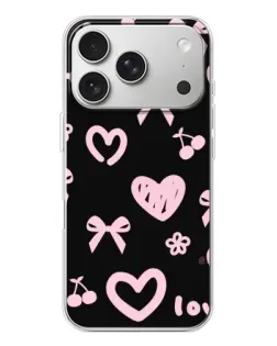 Чохол для iPhone 17 Pro з картинкою «Сатиновий бант»