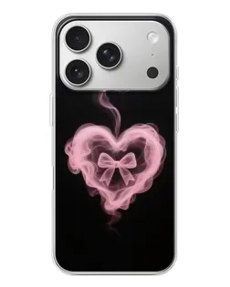 Чохол для iPhone 17 Pro з картинкою «Димчасте серце»