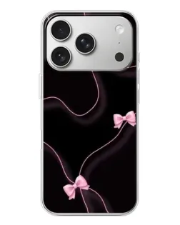 Чехол для iPhone 17 Pro с картинкой «Розовые ленты»