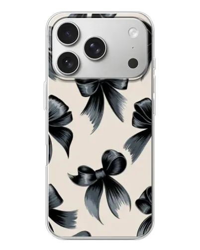 Чехол для iPhone 17 Pro с картинкой «Банты Coquette» Чехол для iPhone 17 Pro с картинкой «Банты Coquette»