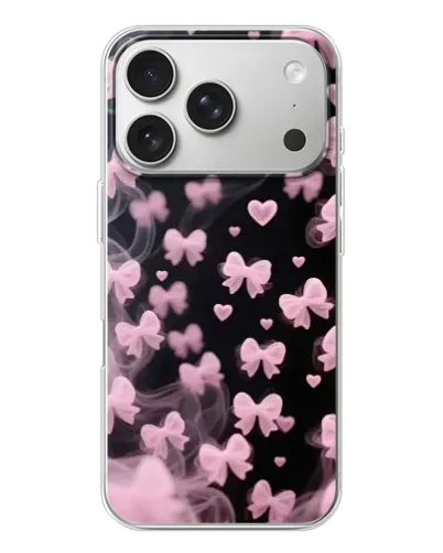 Чехол для iPhone 17 Pro с картинкой «Неоновое кружево» Чехол для iPhone 17 Pro с картинкой «Неоновое кружево»
