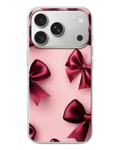 Чехол для iPhone 17 Pro с картинкой «Бордовый атлас» Чехол для iPhone 17 Pro с картинкой «Бордовый атлас»