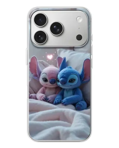 Чохол для iPhone 17 Pro з картинкою «Плюшеві Стіч Ангел» Чохол для iPhone 17 Pro з картинкою «Плюшеві Стіч Ангел»