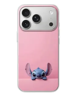 Чохол для iPhone 17 Pro з картинкою «Stitch визирає» Чохол для iPhone 17 Pro з картинкою «Stitch визирає»