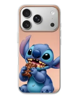 Чохол для iPhone 17 Pro з картинкою «Стіч їсть шоколад» Чохол для iPhone 17 Pro з картинкою «Стіч їсть шоколад»