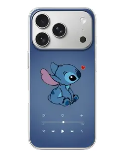 Чохол для iPhone 17 Pro з картинкою «Музичний Stitch» Чохол для iPhone 17 Pro з картинкою «Музичний Stitch»