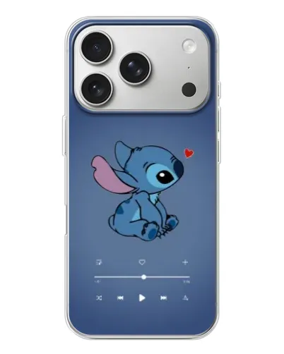 Чехол для iPhone 17 Pro с картинкой «Музыкальный Stitch»