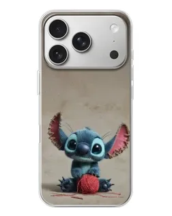 Чохол для iPhone 17 Pro з картинкою «Стіч на чоричневому фоні» Чохол для iPhone 17 Pro з картинкою «Стіч на чоричневому фоні»