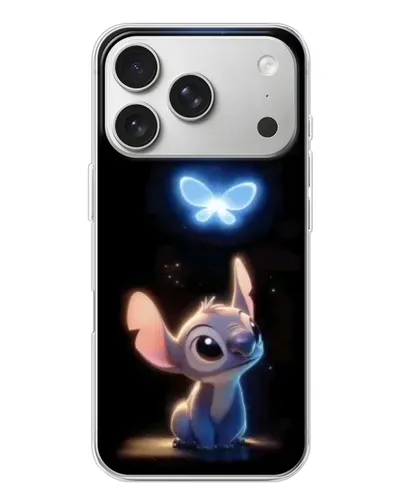 Чехол для iPhone 17 Pro с картинкой «Сияющий Стич»