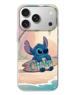 Чохол для iPhone 17 Pro з картинкою «Стіч на серфі» Чохол для iPhone 17 Pro з картинкою «Стіч на серфі»