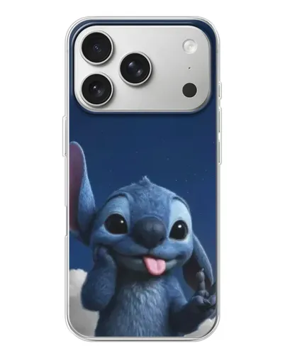 Чохол для iPhone 17 Pro з картинкою «Стіч у хмарах» Чохол для iPhone 17 Pro з картинкою «Стіч у хмарах»