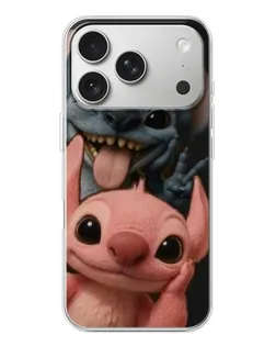 Чохол для iPhone 17 Pro з картинкою «Стіч та Ангел»