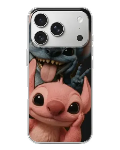 Чохол для iPhone 17 Pro з картинкою «Стіч та Ангел» Чохол для iPhone 17 Pro з картинкою «Стіч та Ангел»