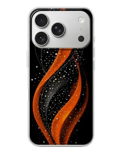 Чехол для iPhone 17 Pro с картинкой «Огненная звездная волна» Чехол для iPhone 17 Pro с картинкой «Огненная звездная волна»