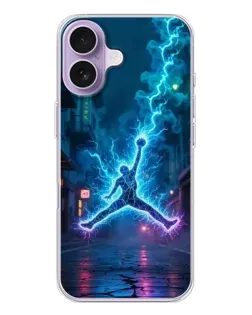 Чохол для iPhone 17 з картинкою «Jordan Gold Jumpman»