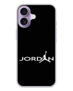 Чохол для iPhone 17 з картинкою «Jordan White Logo»