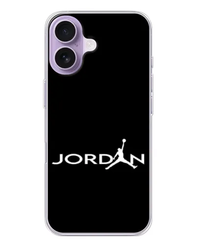 Чохол для iPhone 17 з картинкою «Jordan White Logo»