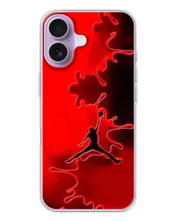 Чохол для iPhone 17 з картинкою «Jordan Red Smoke»