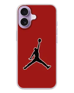 Чохол для iPhone 17 з картинкою «Jordan Red Back»