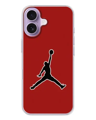 Чохол для iPhone 17 з картинкою «Jordan Red Back»