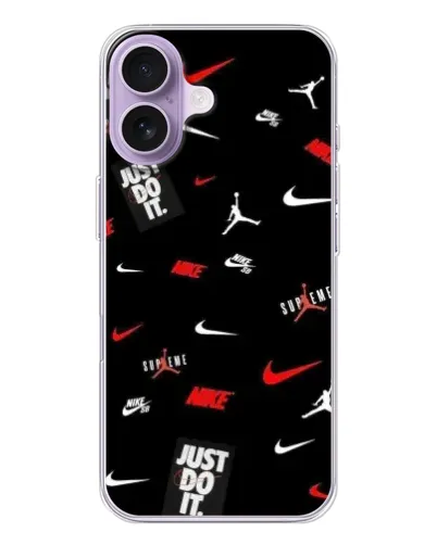 Чохол для iPhone 17 з картинкою «Nike Mix Pattern»